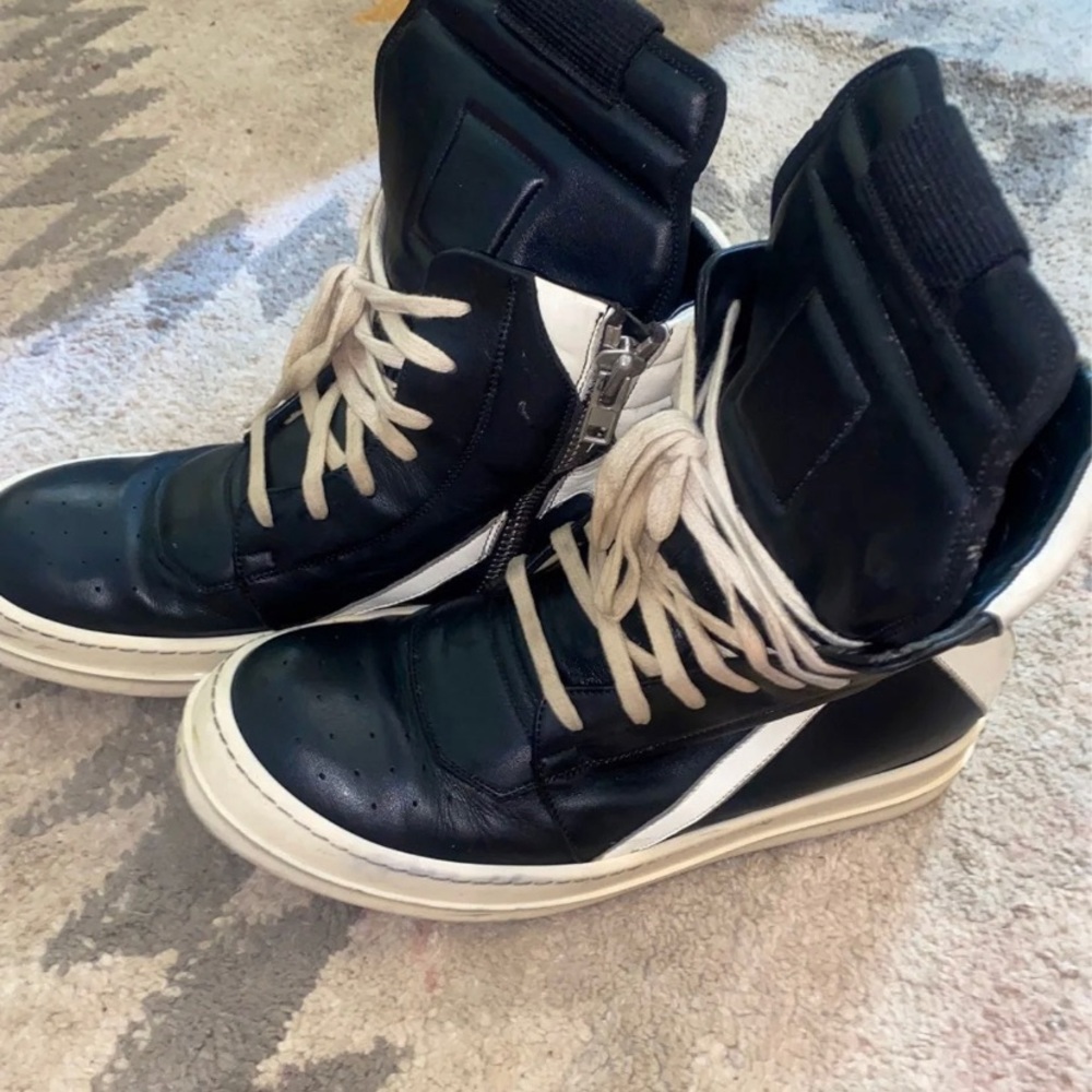 Rick Owens geobasket sneakers